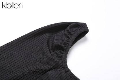 Casual streetwear black spring summer print letter skinny playsuit elastic yoga fitness sportwear playsuit The Clothing Company Sydney