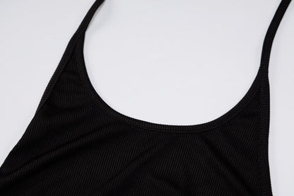 Drawstring Ruched Halter Backless Mini Club Party Summer Sleeveless Bodycon Dress The Clothing Company Sydney