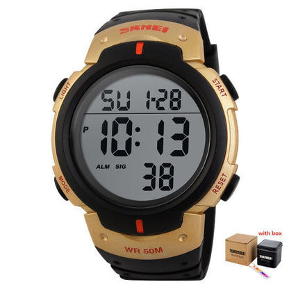 Men Ladies Sports Watches Chronos Countdown Watch Waterproof LED Digital Watch The Clothing Company Sydney