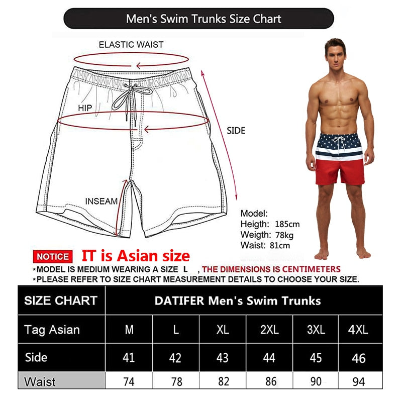 Men's Sports Short Beach Bermuda Board Shorts Surfing Swimming Boxer Trunks Bathing Suits Swimwear Swimsuit The Clothing Company Sydney