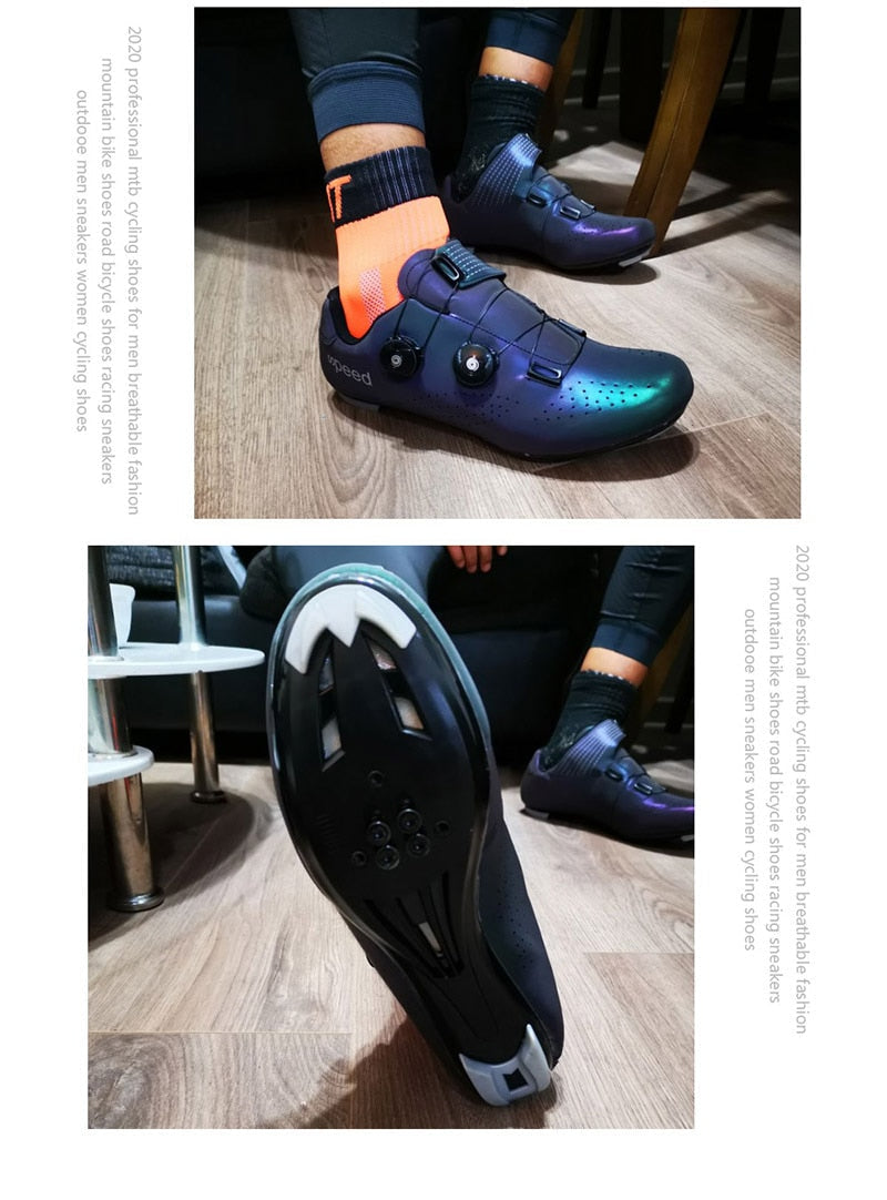 Athletic Bicycle Shoes MTB Cycling Men Ladies Self-Locking Road Bike Shoes Cycling Sneakers The Clothing Company Sydney