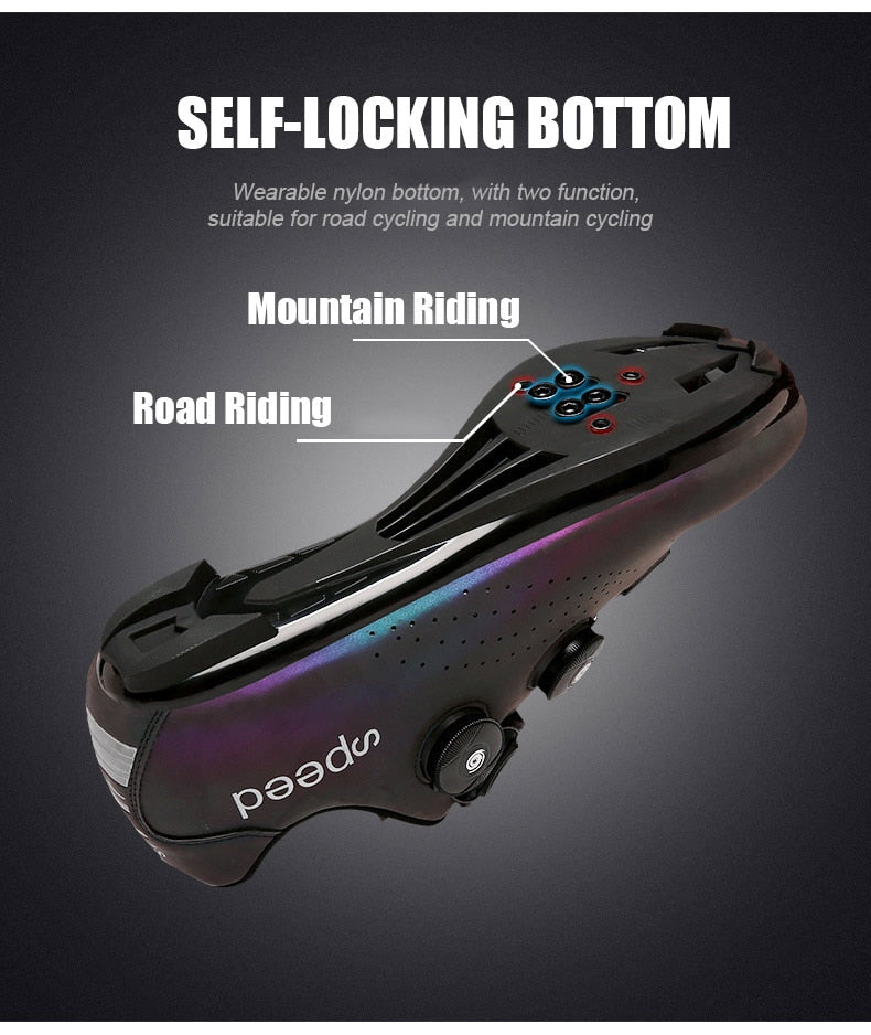 Athletic Bicycle Shoes MTB Cycling Men Ladies Self-Locking Road Bike Shoes Cycling Sneakers The Clothing Company Sydney