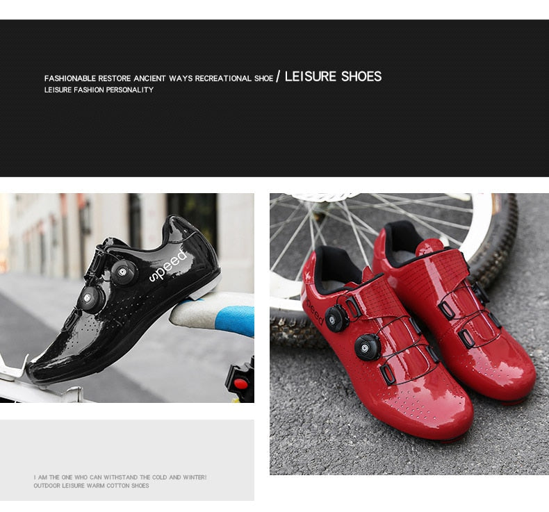 Athletic Bicycle Shoes MTB Cycling Men Ladies Self-Locking Road Bike Shoes Cycling Sneakers The Clothing Company Sydney