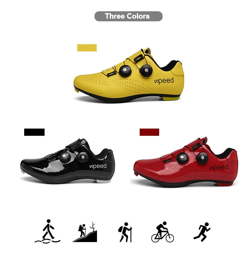 Athletic Bicycle Shoes MTB Cycling Men Ladies Self-Locking Road Bike Shoes Cycling Sneakers The Clothing Company Sydney