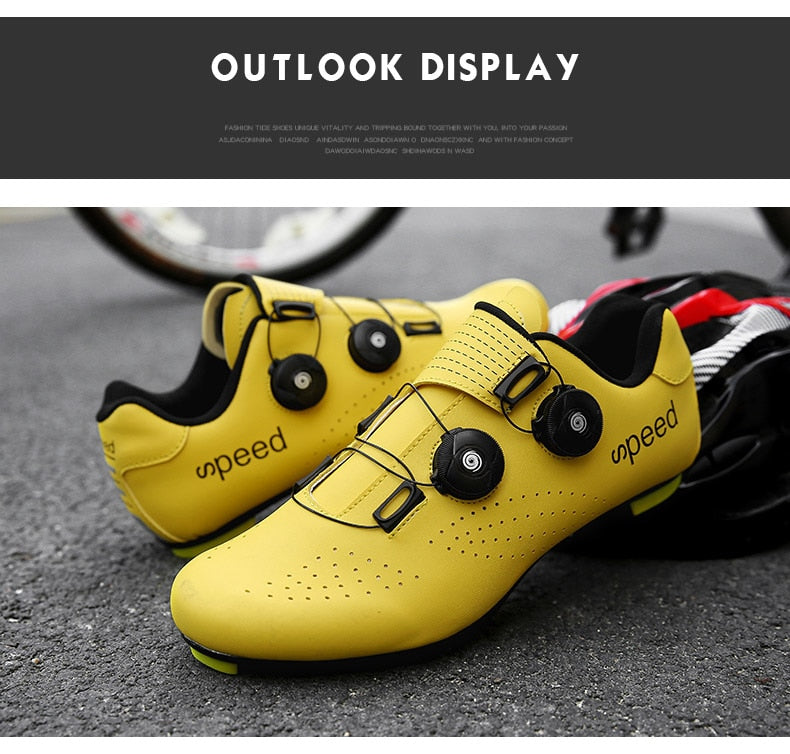 Athletic Bicycle Shoes MTB Cycling Men Ladies Self-Locking Road Bike Shoes Cycling Sneakers The Clothing Company Sydney