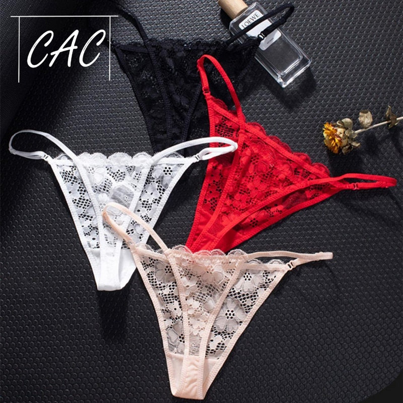 Lace Thong G-String Low Waist Underwear Panty French Style Lingerie Hollow Out Design Panties The Clothing Company Sydney