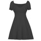 V Neck Fashion Ruched Short Sleeve Summer Causal Dresses A-Line Frills Sundress Mini Dress The Clothing Company Sydney