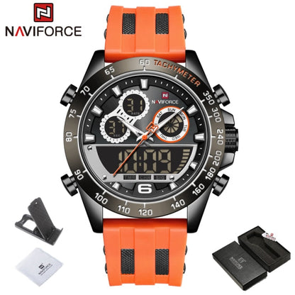 Men's Luxury Brand Digital Military Quartz Wrist Watch Sport Chronograph Silicone Strap Watches The Clothing Company Sydney