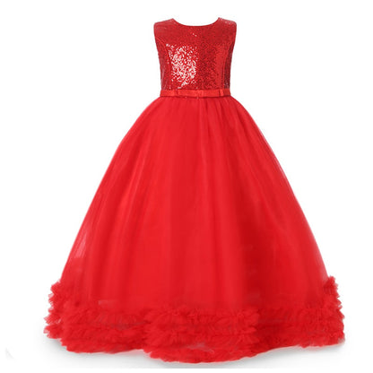 Girls Princess Wedding Party Dresses Sequin Vestido Children Dress For Teenage Girls Dresses The Clothing Company Sydney