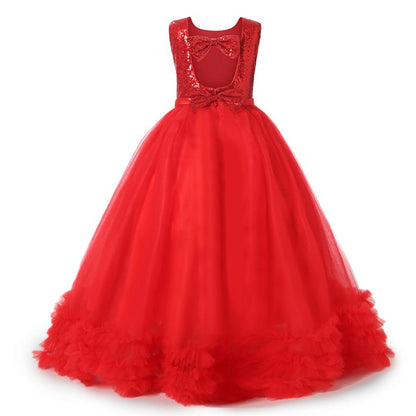 Girls Princess Wedding Party Dresses Sequin Vestido Children Dress For Teenage Girls Dresses The Clothing Company Sydney