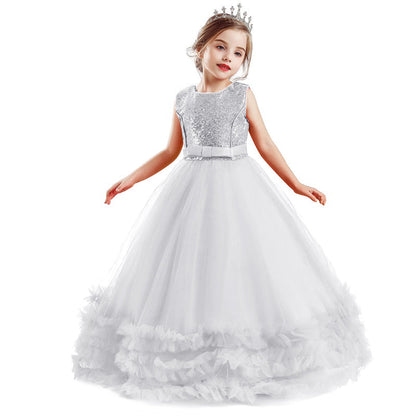 Girls Princess Wedding Party Dresses Sequin Vestido Children Dress For Teenage Girls Dresses The Clothing Company Sydney