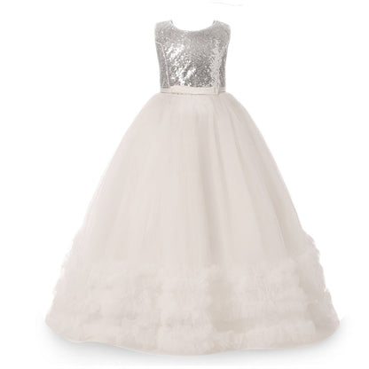 Girls Princess Wedding Party Dresses Sequin Vestido Children Dress For Teenage Girls Dresses The Clothing Company Sydney