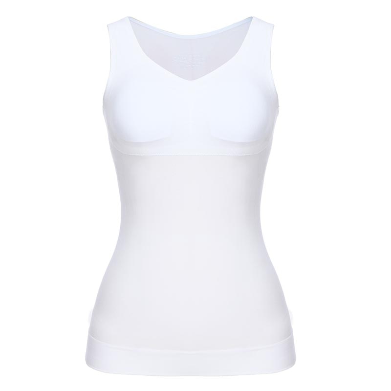 Tank Tops with Built in Bra Shelf Bra Casual Wide Strap Basic Camisole Sleeveless Top Body Shaper with Removable Bra Shapewear The Clothing Company Sydney