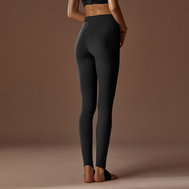 Stirrup Feet High Waist Hip Lift Yoga Pants Trainning Running Fitness Seamless Sports Leggings The Clothing Company Sydney