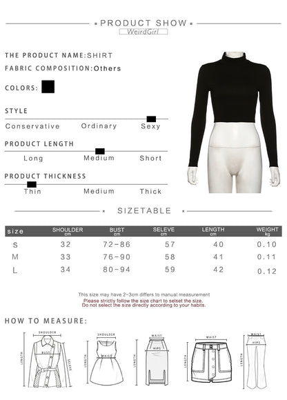 Cotton mix hollow out sexy tshirt bandage backless long sleeve tops slim bodycon streetwear The Clothing Company Sydney