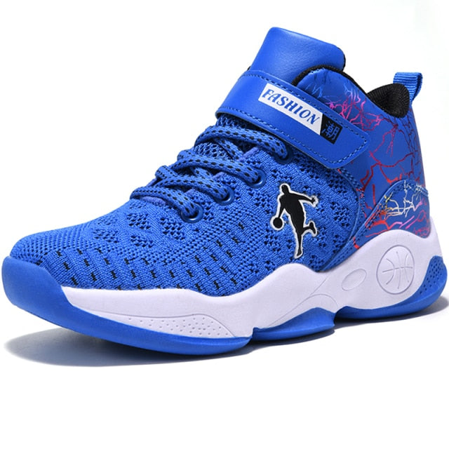 Boys Girls Basketball Shoes Soft Non-slip Kids Sneakers Thick Sole Sport Shoes Outdoor Trainers The Clothing Company Sydney