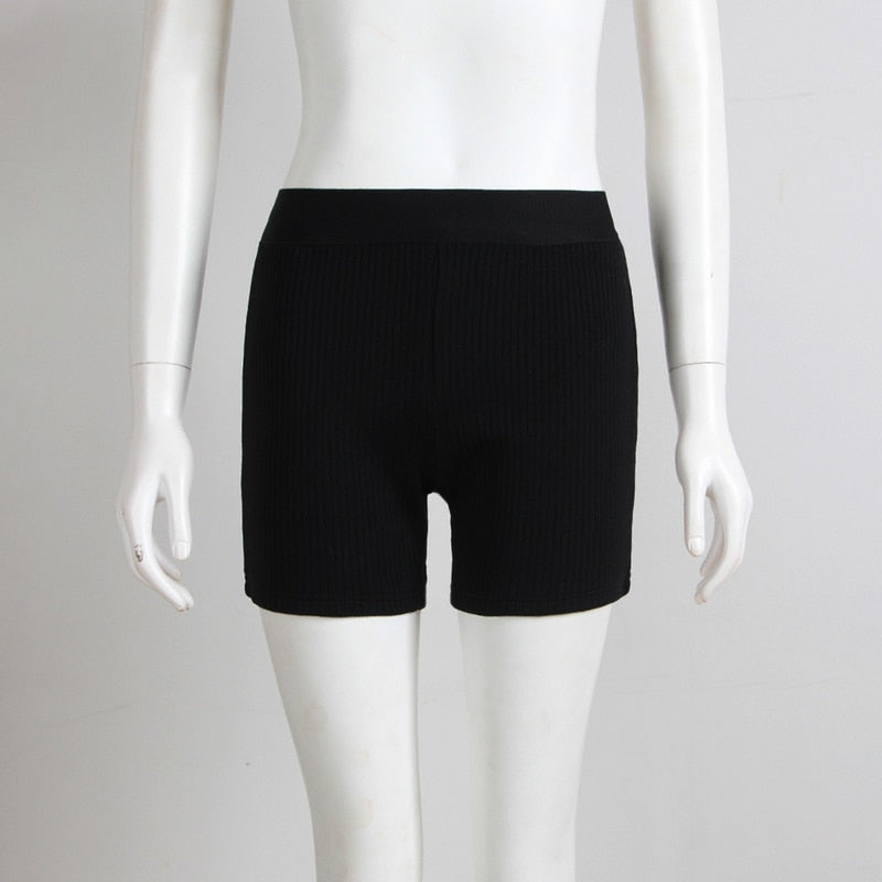 New Fashion Bandage Shorts Casual Black Orange Bone Color Shorts The Clothing Company Sydney