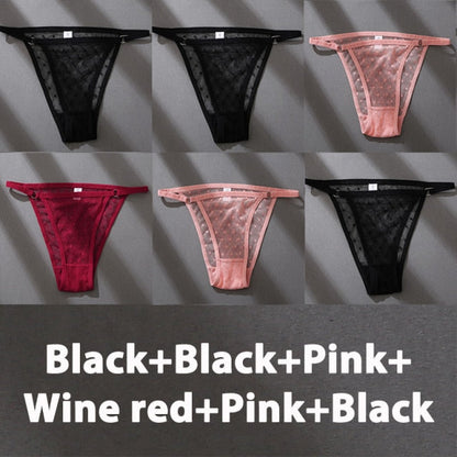 6 pack Perspective Panties Sexy Underwear Lace Panties Lingerie Briefs Intimate Plus Size Undies The Clothing Company Sydney