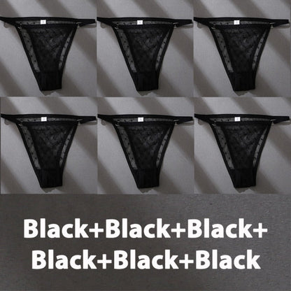 6 pack Perspective Panties Sexy Underwear Lace Panties Lingerie Briefs Intimate Plus Size Undies The Clothing Company Sydney