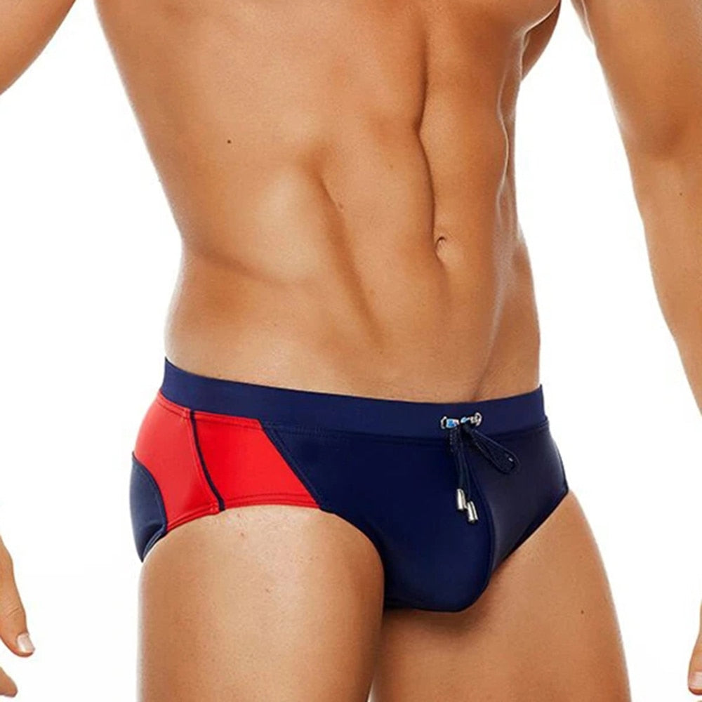 Push-Up Pad Enlarge Pouch Gay Swimwear Colorful Padded Mens Swimming Briefs Swim Surf Beach Shorts Boxers Trunks The Clothing Company Sydney