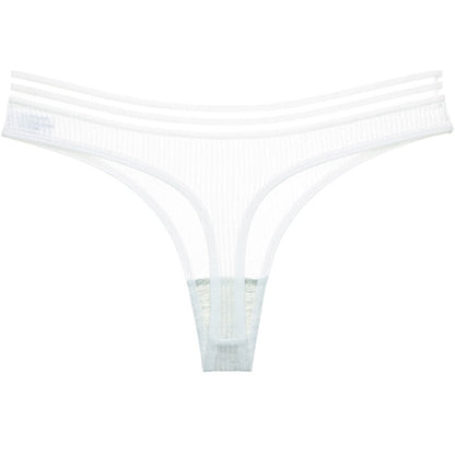 Thongs G-String Seamless Panties Transparent Ice Silk Mesh Underwear Low-Rise Women Lingerie Briefs Sport Yoga shorts The Clothing Company Sydney