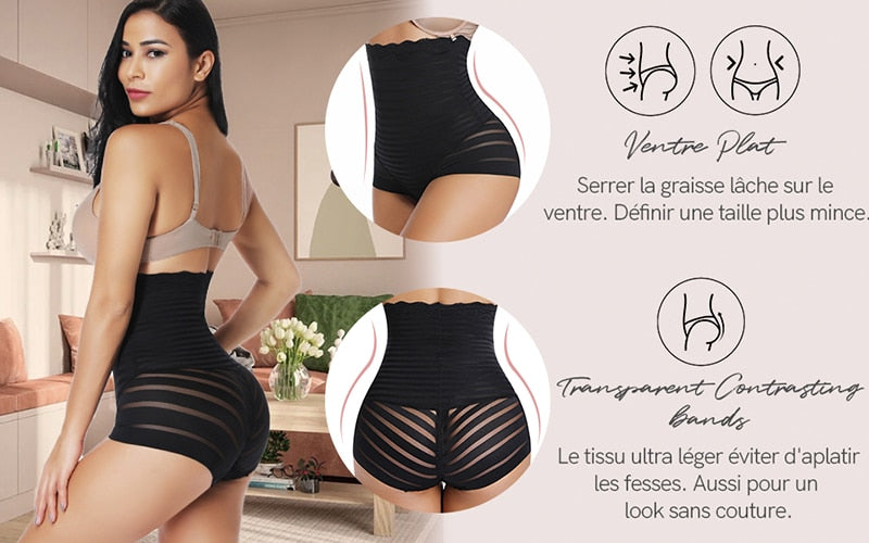 Ladies Butt Lifter Shapewear Hi-Waist Double Tummy Control Panties Waist Trainer Body Shaper Corset Underwear The Clothing Company Sydney