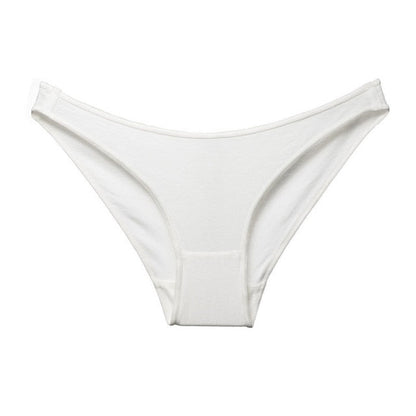 Cotton Mix Soft Low-waist Seamless Lingerie High Elasticity Underwear Breathable G String Briefs The Clothing Company Sydney