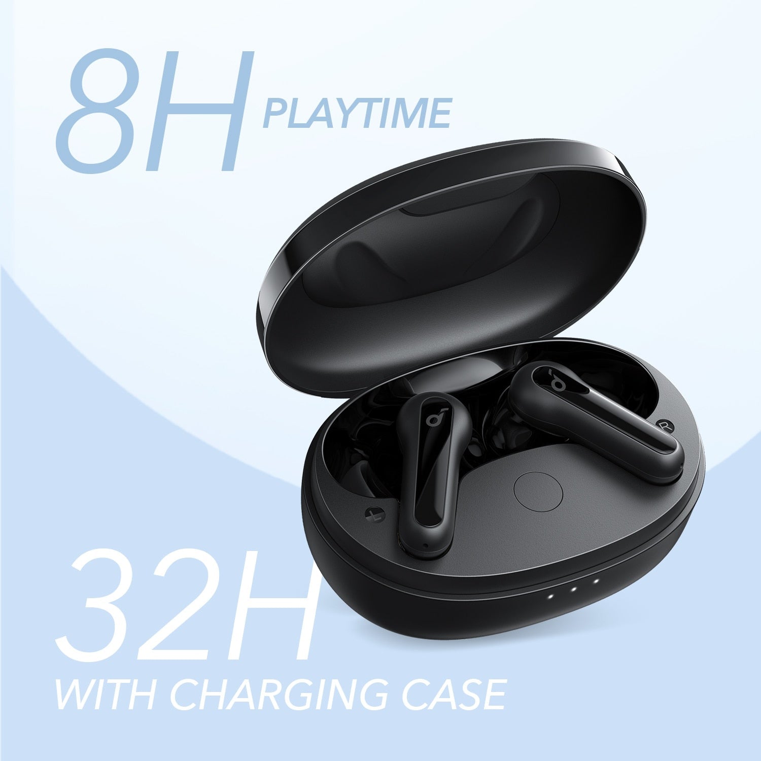 Anker Life P2 Mini True Wireless Earbuds, 10mm Drivers with Big Bass, Custom EQ, Bluetooth Earphones The Clothing Company Sydney