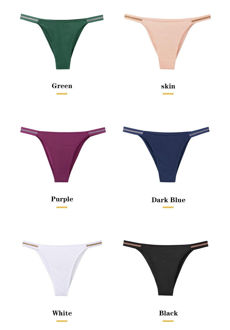 3 Pack Thongs Panties Bikini G-String Seamless Underwear Low Waist Briefs Underpants Lingerie The Clothing Company Sydney