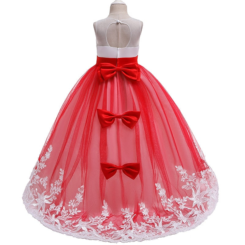 Summer Girls Long Bridesmaid Kids Dresses For Girls Children Princess Flower Girl Party Wedding Dress The Clothing Company Sydney