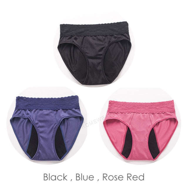 3Pack 4-Layers Menstrual Period Panties For Women Incontinence Underwear Heavy Absorbent Leakproof Lingerie Quality Nylon Briefs The Clothing Company Sydney