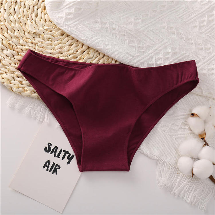 Cotton Mix Women's Panties Comfortable Underwear Low Waist Solid Color Briefs Plus Size Panty Lingerie The Clothing Company Sydney