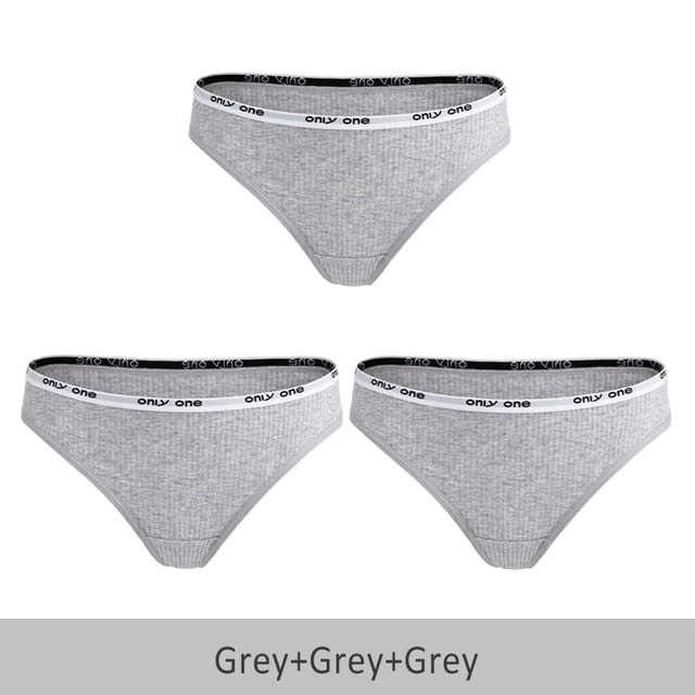 3 Pack Cotton Mix Thong Sports  Underwear Hot Panties Comfortable Seamless G-String Low Rise Underpants Lingerie Briefs The Clothing Company Sydney