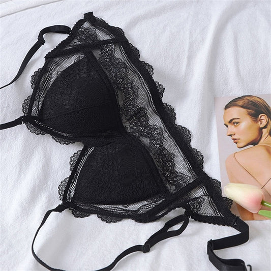 Thin French Lace U Backless Bras Underwear Seamless Bralette Top Comfort Breathable Wireless Lingerie The Clothing Company Sydney