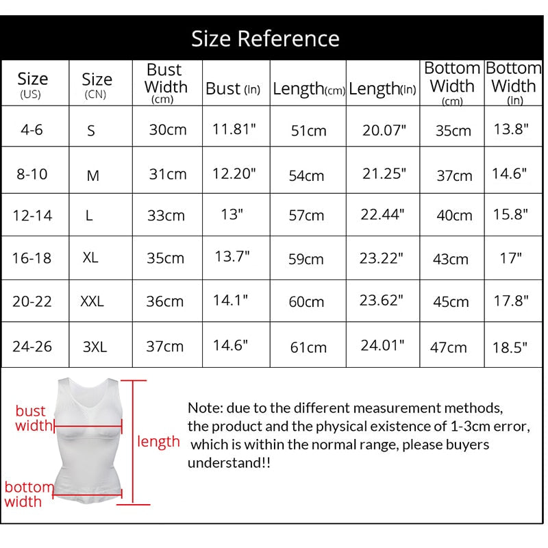 Shaper Slim Up Lift Plus Size Bra Tank Top Body Shaper Removable Underwear Vest Corset Shapewear The Clothing Company Sydney