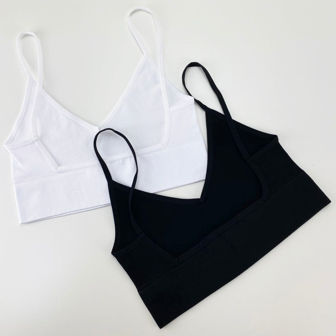 Crop Tops Bra Tube Top Streetwear Sleeveless Seamless Sports Bra Crop Camis Top Tee Bandeau Top Basic Tank The Clothing Company Sydney