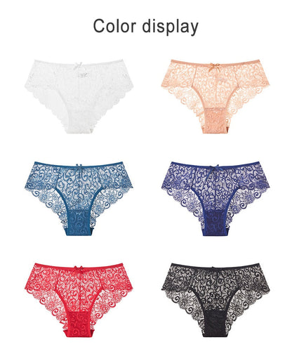 4 Pack Mid-rise Underwear High-end Lace Panties Briefs The Clothing Company Sydney