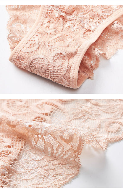 4 Pack Mid-rise Underwear High-end Lace Panties Briefs The Clothing Company Sydney