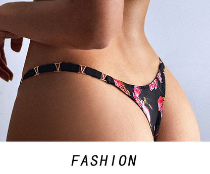 3 pack Thongs G String Metal Luxury Ice Silk Thongs Underwear Fitness Low Waist Satin Panties String Seamless Briefs The Clothing Company Sydney