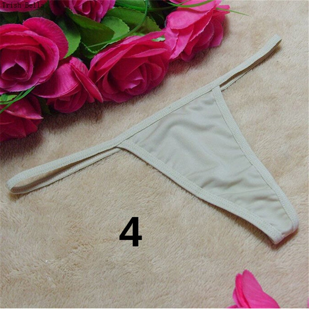 Solid color 20 color printing lingerie underwear women panties string GString thong The Clothing Company Sydney