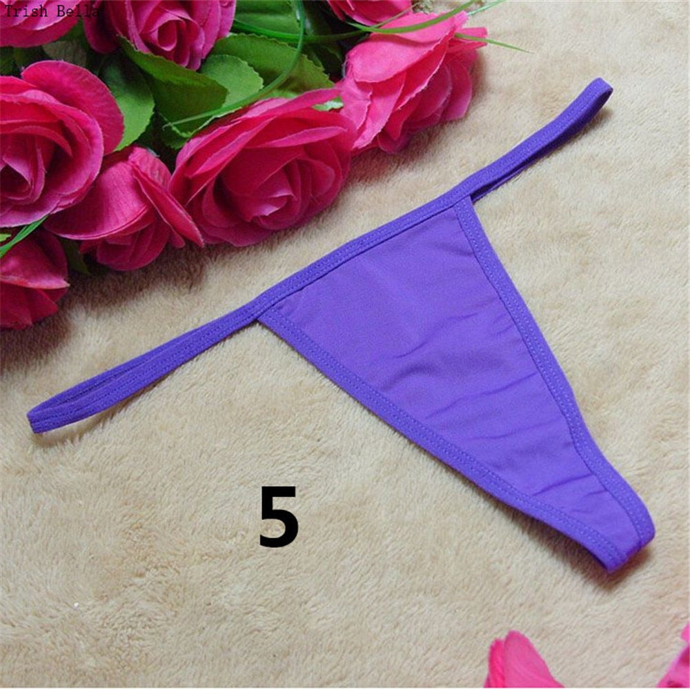 Solid color 20 color printing lingerie underwear women panties string GString thong The Clothing Company Sydney