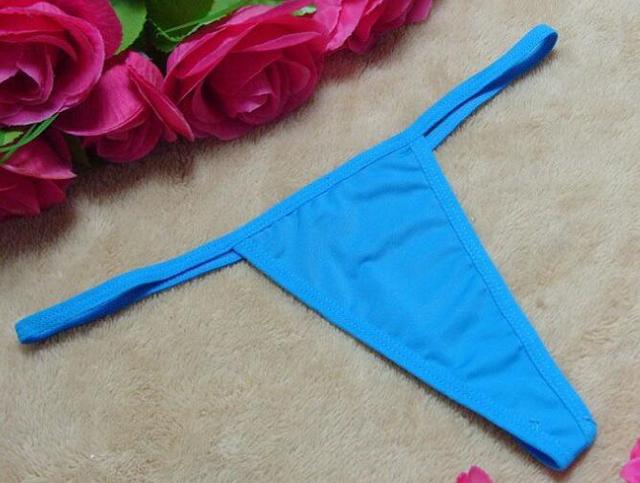 Solid color 20 color printing lingerie underwear women panties string GString thong The Clothing Company Sydney