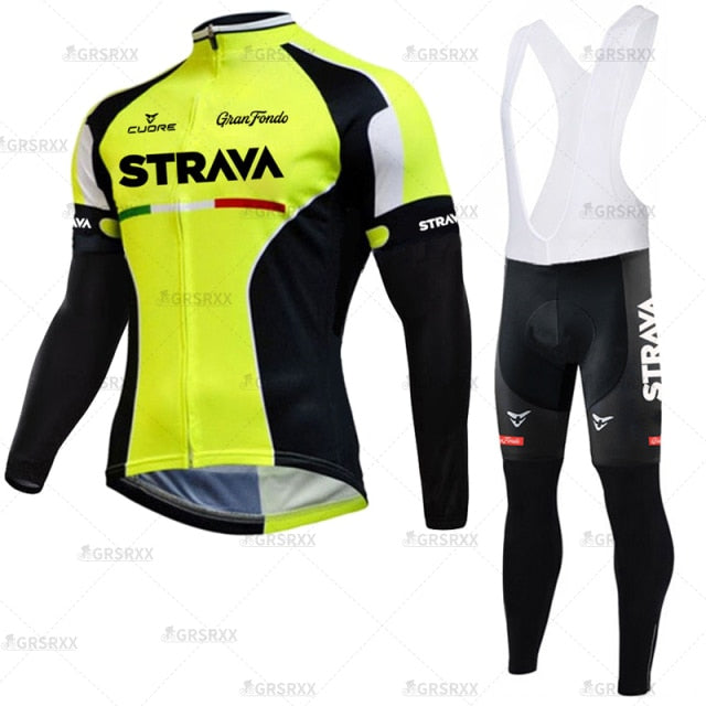 Cycling Suit Winter Bicycle Set Thermal Fleece Cycling Autumn Long Sleeve Sportswear Winter Cycling Suit The Clothing Company Sydney