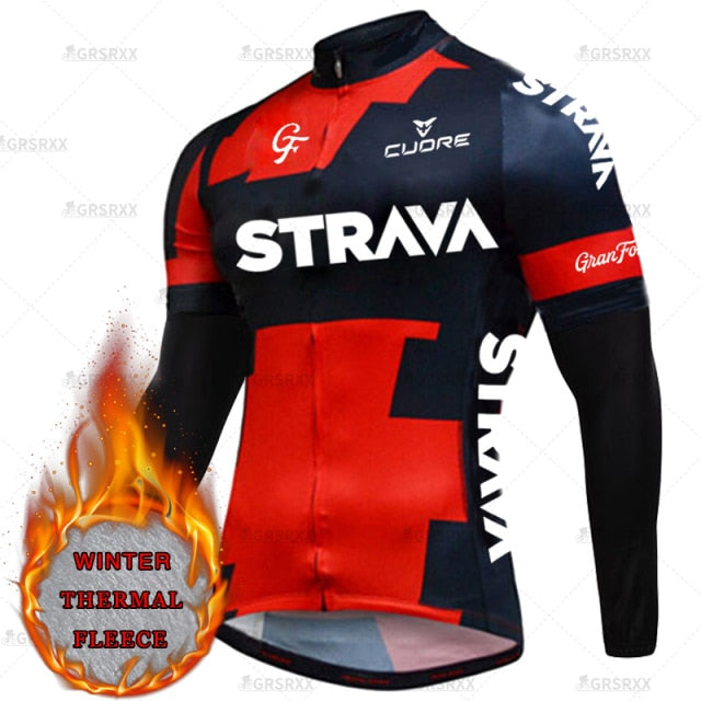 Cycling Suit Winter Bicycle Set Thermal Fleece Cycling Autumn Long Sleeve Sportswear Winter Cycling Suit The Clothing Company Sydney