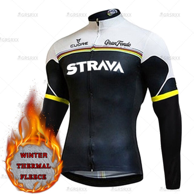 Cycling Suit Winter Bicycle Set Thermal Fleece Cycling Autumn Long Sleeve Sportswear Winter Cycling Suit The Clothing Company Sydney