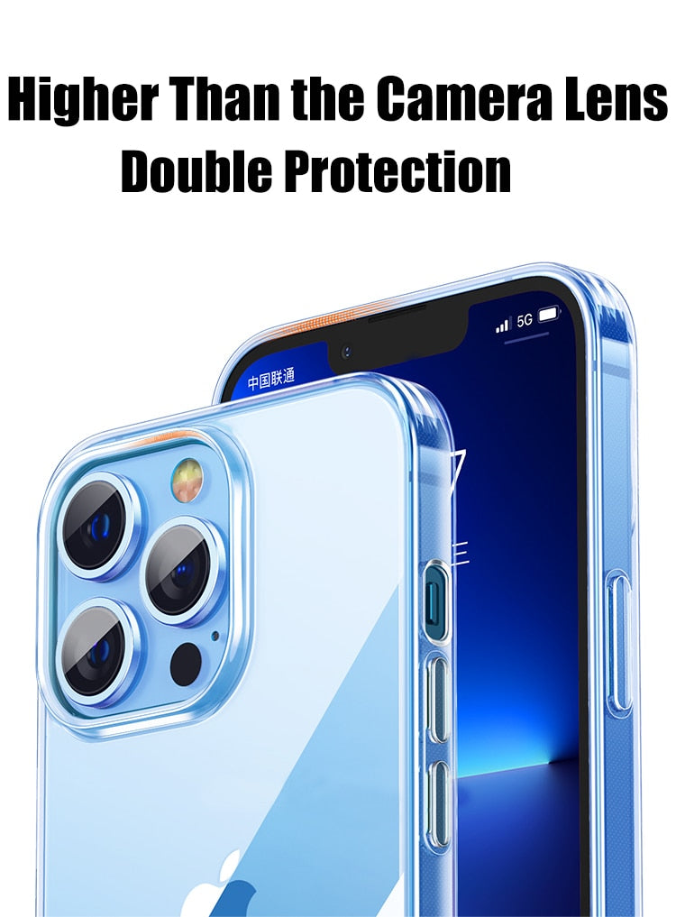 Ultra Thin Clear Case For iPhone 11 12 13 Pro XS Max XR X Soft TPU Silicone For iPhone 8 7 6 Plus 13 Mini Back Cover Phone Case The Clothing Company Sydney