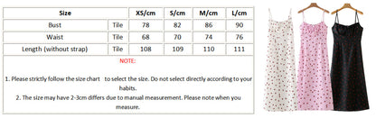 Strawberry Print White Chiffon Spaghetti Strap Vintage Boho Summer Beach Maxi Dress Sleeveless Sundress The Clothing Company Sydney