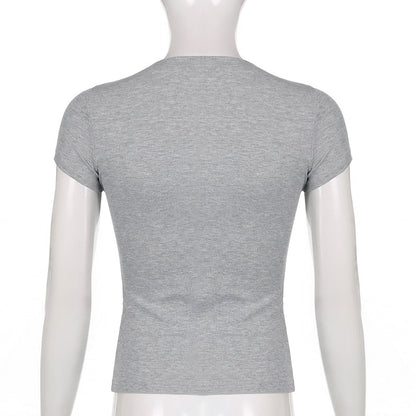 Streetwear Grunge Fairycore Y2K Print Graphic Tee T shirt Retro Dark Academia Crop Tops The Clothing Company Sydney