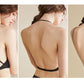 Backless Bra Triangular U-Shape Beauty Back Lingerie Dot Mesh Thin Soft Seamless Bralette The Clothing Company Sydney