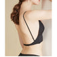 Backless Bra Triangular U-Shape Beauty Back Lingerie Dot Mesh Thin Soft Seamless Bralette The Clothing Company Sydney